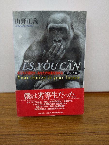 020-0217 送料無料 YES,YOU CAN あなたの選択が、あなたの未来を決める Ver.2.0 IN通信社 2007年4月第一刷発行 全体的にヤケ有 帯にスレ有_画像1