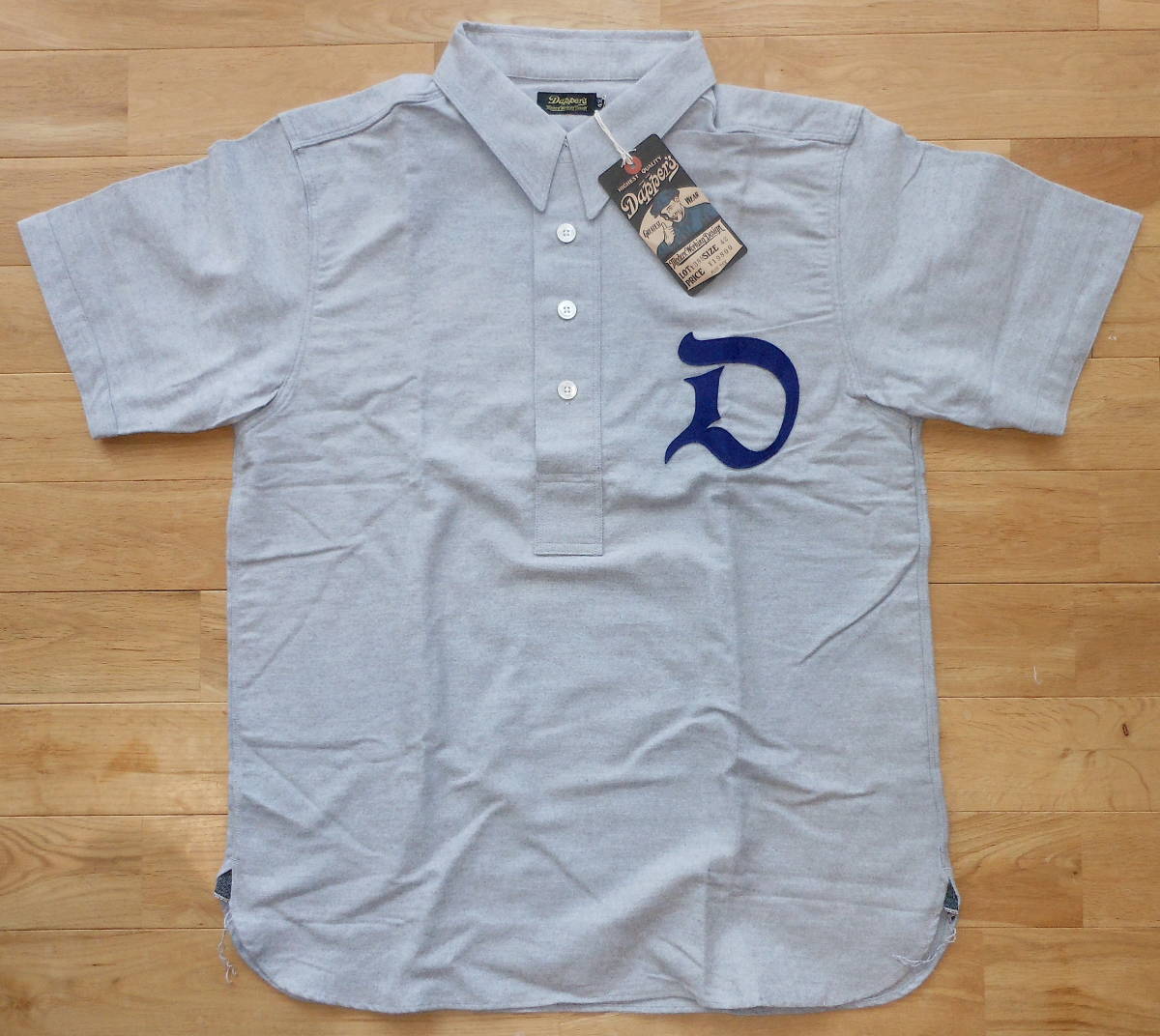 新品 ★ Dapper`s(ダッパーズ) 20’s Style Classic Baseball S/S Shirts ベースボールシャツ XL 定価：21,780円 検）２０’ｓ３０’ｓ