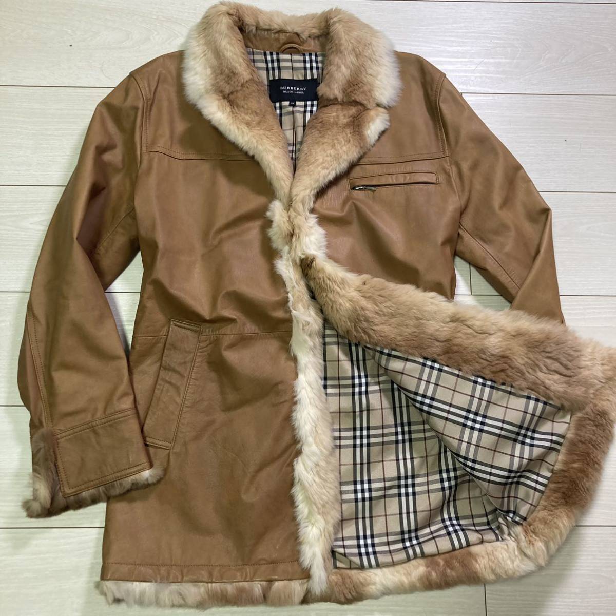 保証書付】 BLACK BURBERRY ☆美品☆バーバリーブラックレーベル LABEL