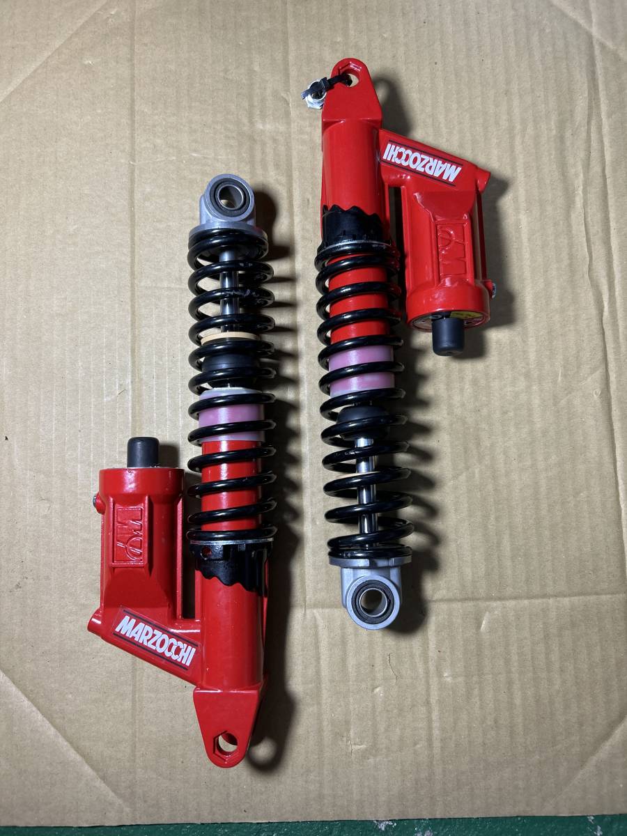 * that time thing maru zokiMARZOCCHI made rear suspension OH settled 320mm red the first period genuine article out of print car old car KH250 GT380CB400F four 400Four CB350,500 Honda for 
