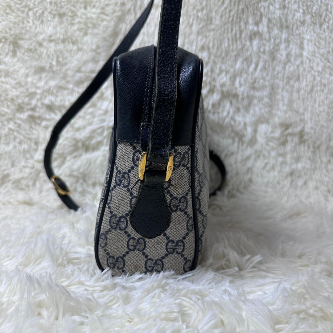 美品 稀少 GUCCI グッチ ショルダーバッグ インターロッキング