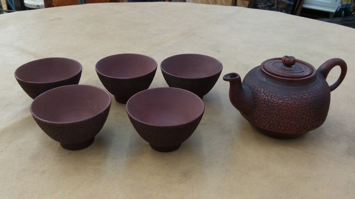 超目玉】 備前焼 急須 湯呑み 茶器セット 煎茶道具 茶道具 茶器セット