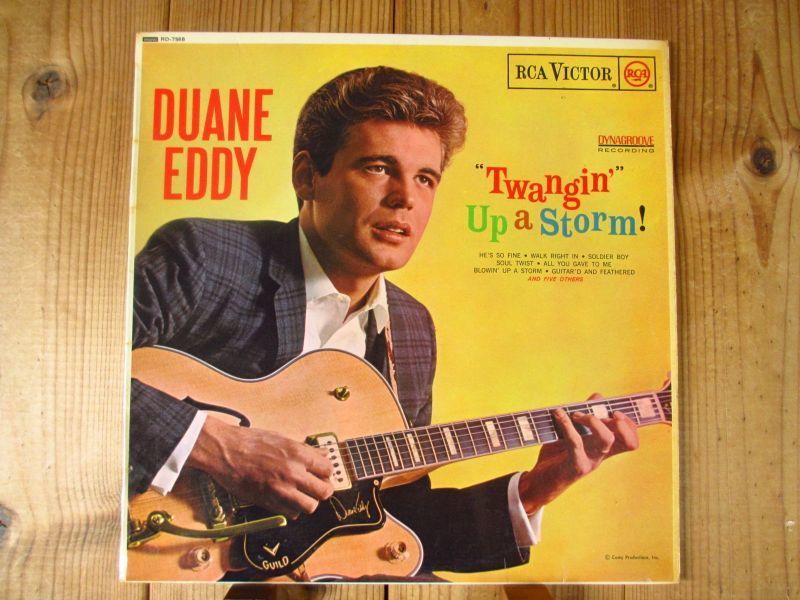 Duane Eddy / デュアンエディ / Twangin' Up A Storm! / RCA Victor / 黒DG / UK盤 / MONO / オリジナル_画像1
