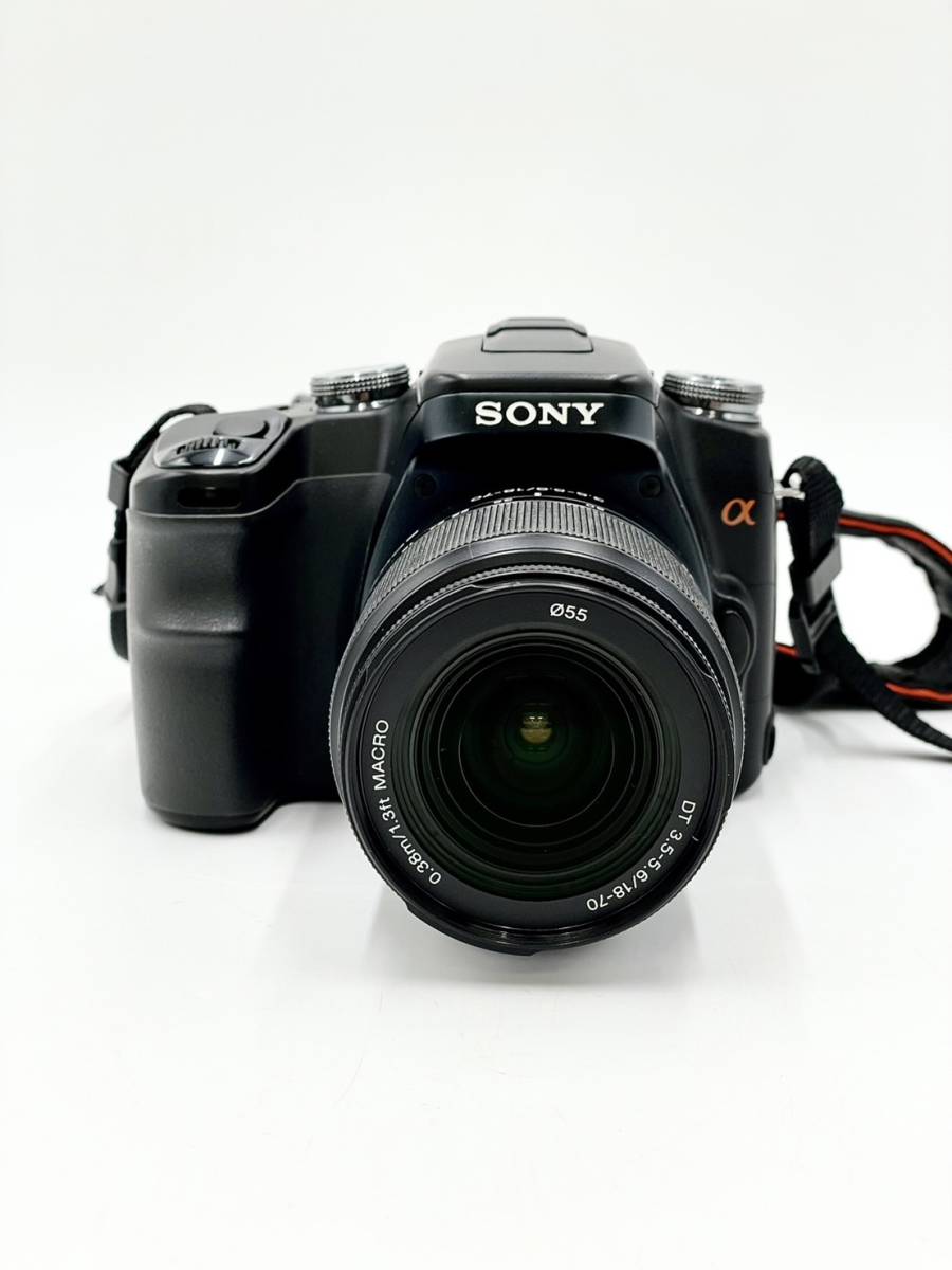 Yahoo!オークション - 動作品 SONY ソニー α100 DSLR-A100 D...