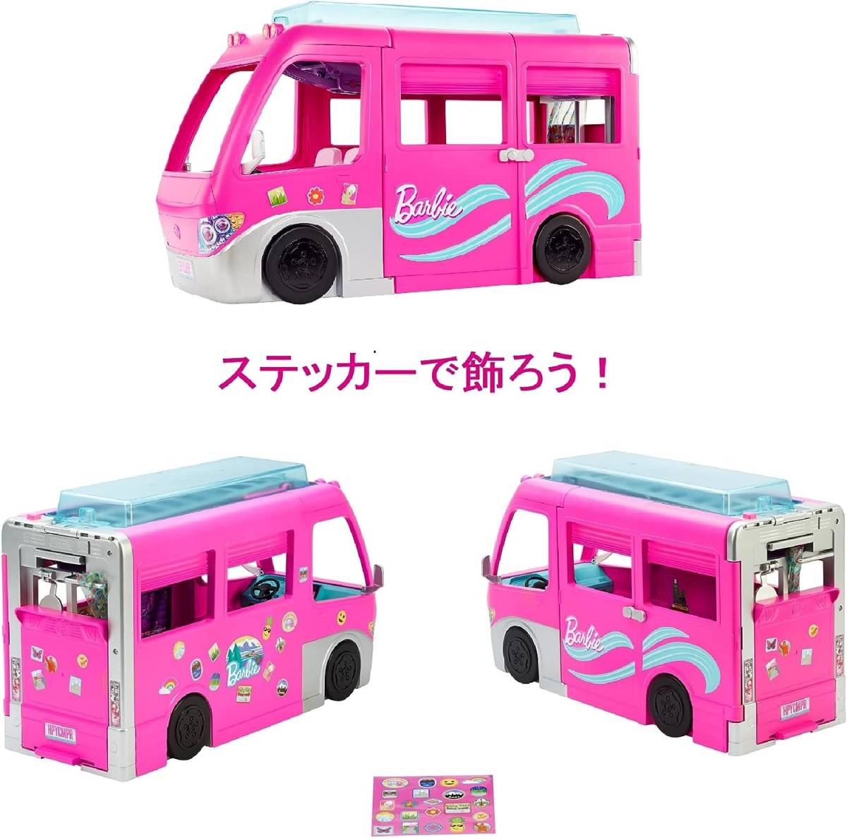 新品・未使用】バービー(Barbie) ドリームキャンピングカー｜Yahoo