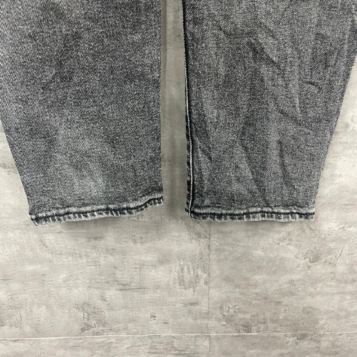 Levi's512TM ブラック ジップフライ デニムジーンズパンツ W36L32 実寸W37in 赤タブ 28833-0060 USA 海外輸入 古着 LK10491_画像5