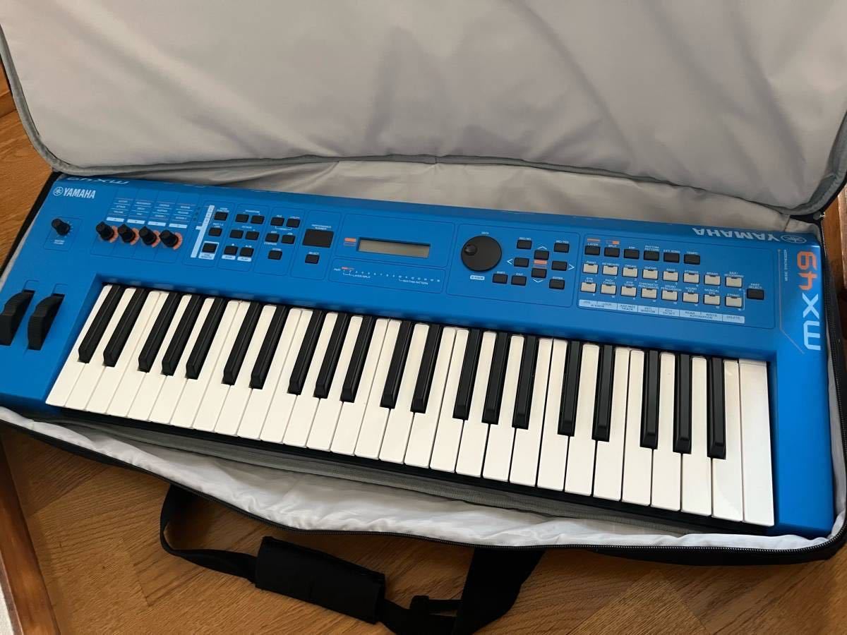 YAMAHA シンセサイザーMX49BU ブルー専用ケース付き-日本代購代Bid第