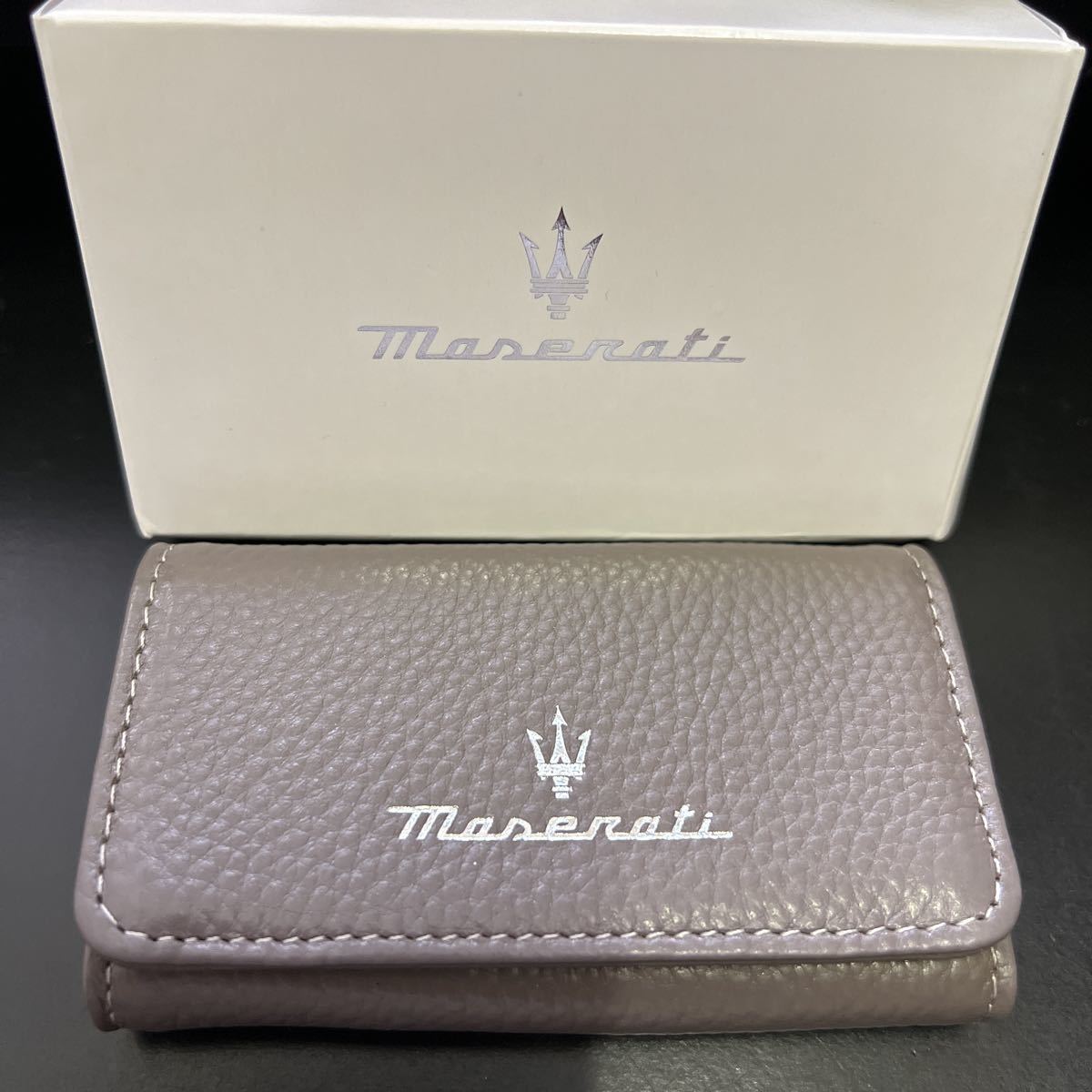  box attaching unused * Maserati MASERAT I Maserati key case original regular goods *