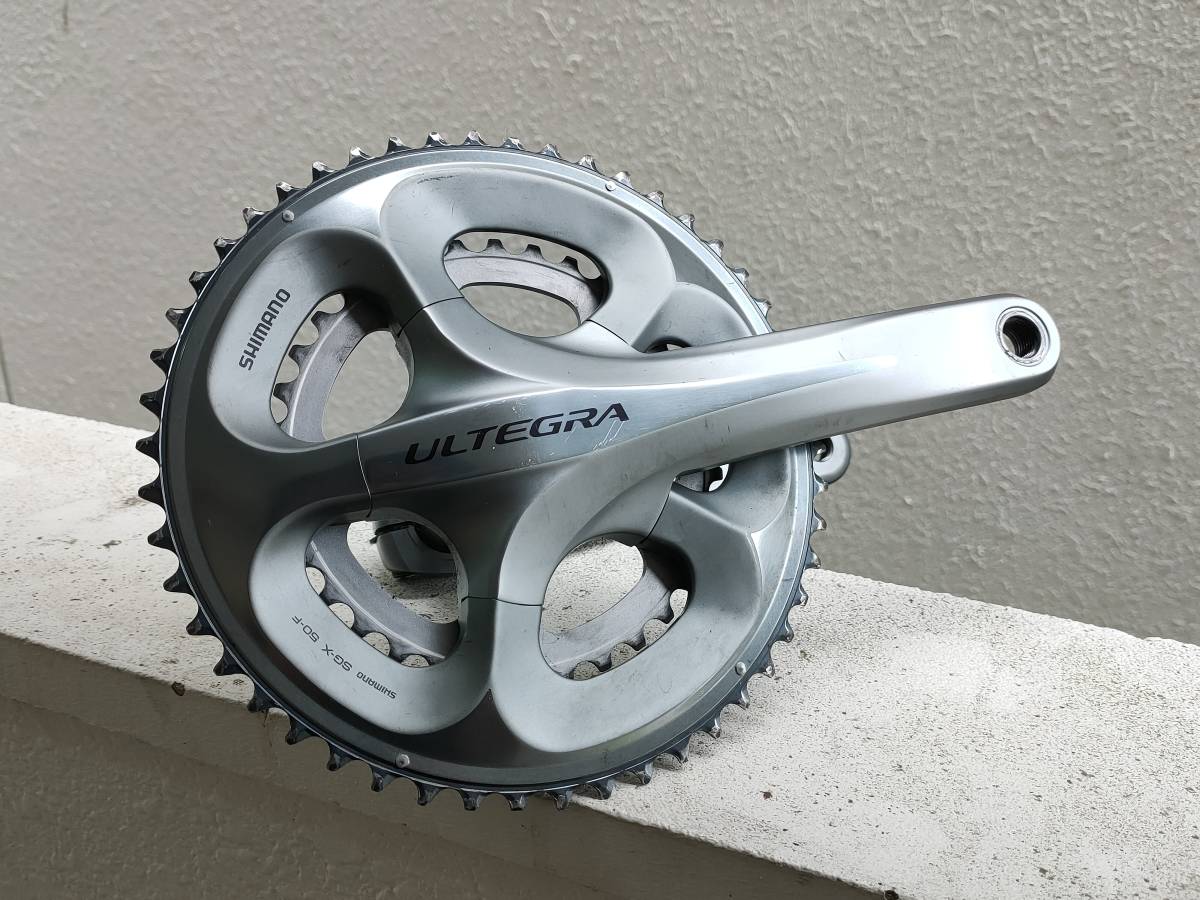 シマノ FC-6700 SHIMANO Ultegra 170mm 50/34T 10s 50-34 シルバー