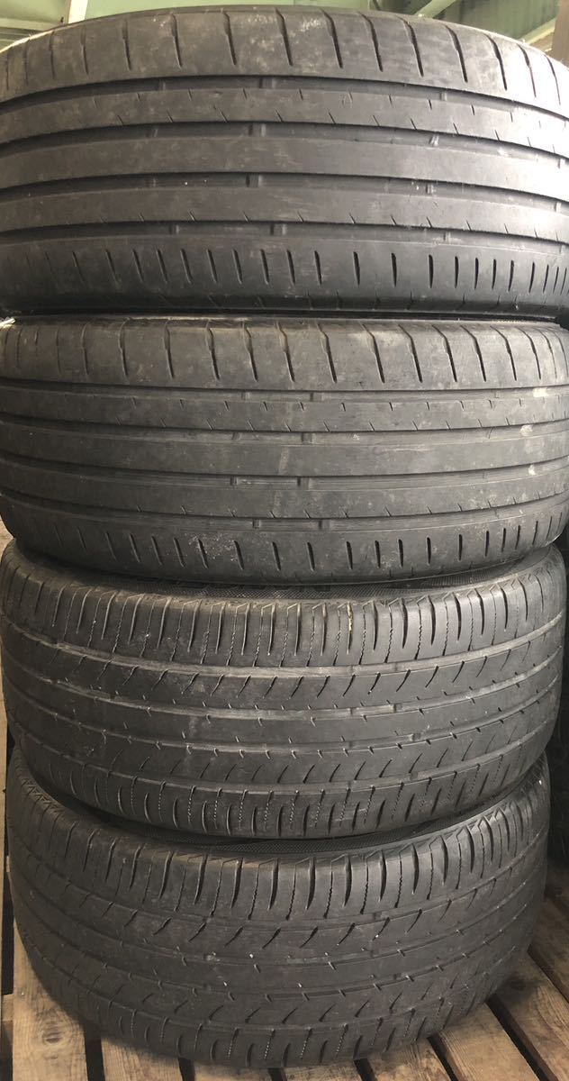 NT222 中古 BMW純正 ホイール 18×8J +34 18×8.5J +47 PCD 120 タイヤ 235/45R18 245/45R18 4本 セット【BMW 3シリーズ320d】の画像10