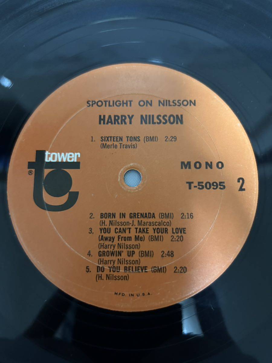 ◎L158◎LP レコード HARRY NILSSON ハリー・ニルソン/SPOTLIGHT ON NILSSON/T-5095/USオリジナル盤_画像6