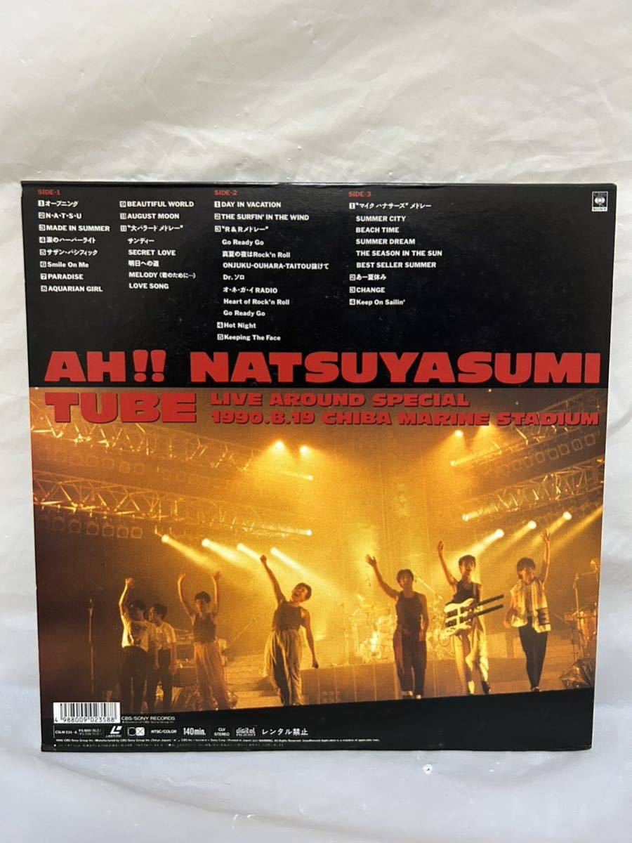 *L187*LD laser disk 2 sheets set beautiful record /TUBE tube /..!! summer vacation / all bending complete compilation / front rice field . shining / Haruhata Michiya / angle . preeminence line / Matsumoto . two 