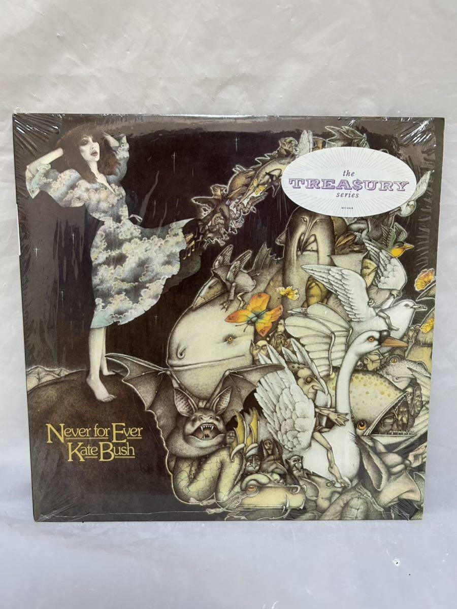 ◎L381◎LP レコード KATE BUSH ケイト・ブッシュ/NEVER FOR EVER 魔物語/E1-46360/US盤の画像1