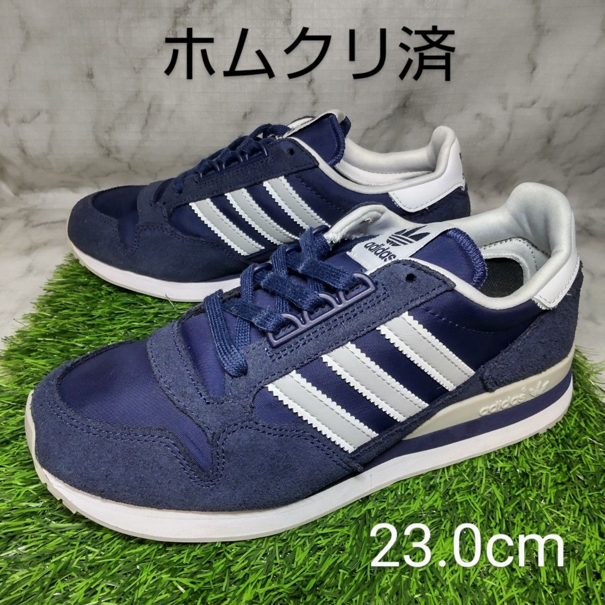 【adidas】アディダス　ゼットエックス500　23.0cm　紺