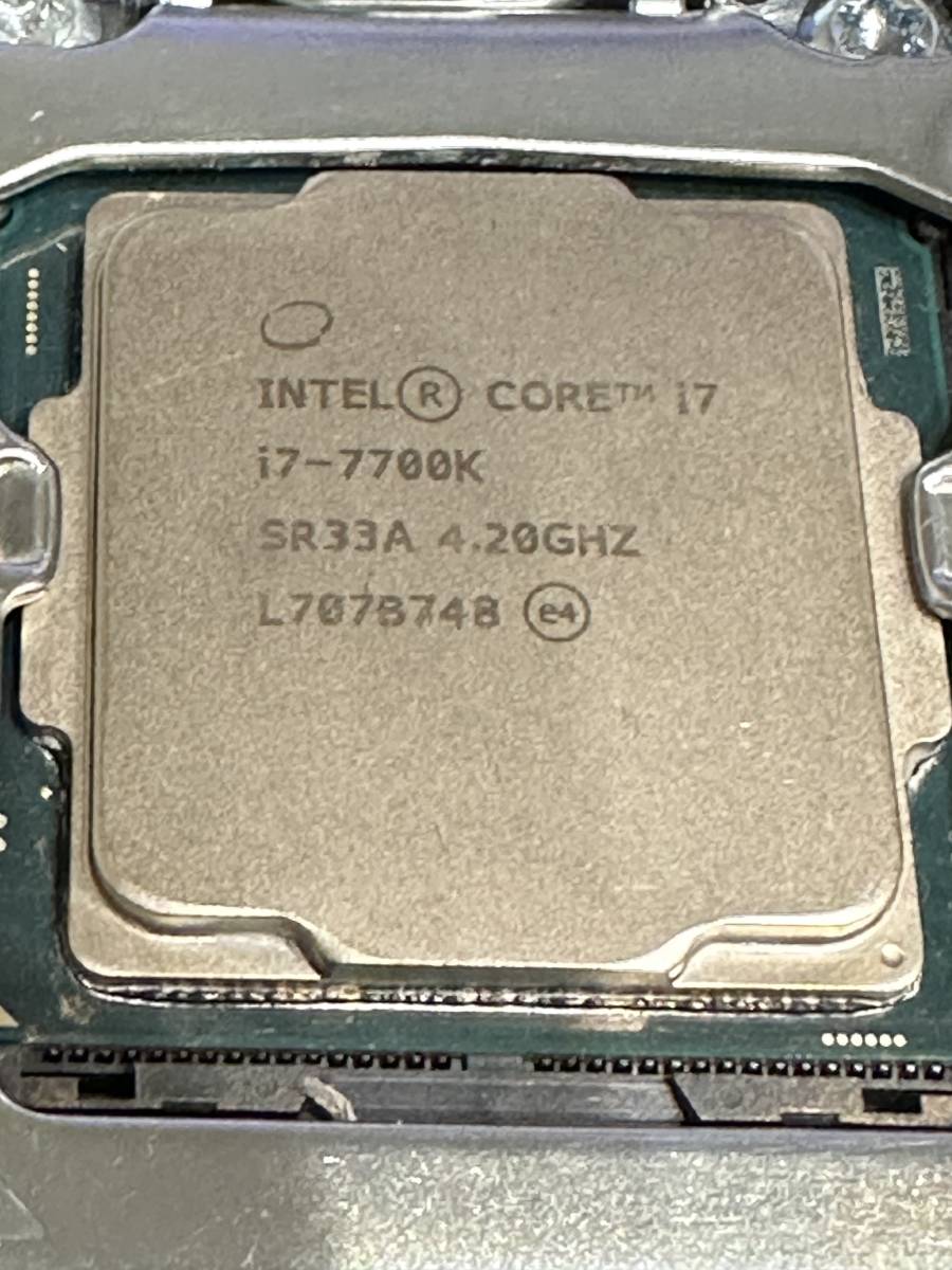 JChere雅虎拍卖代购：Intel Core i7-7700K 4.20Ghz 動作確認済