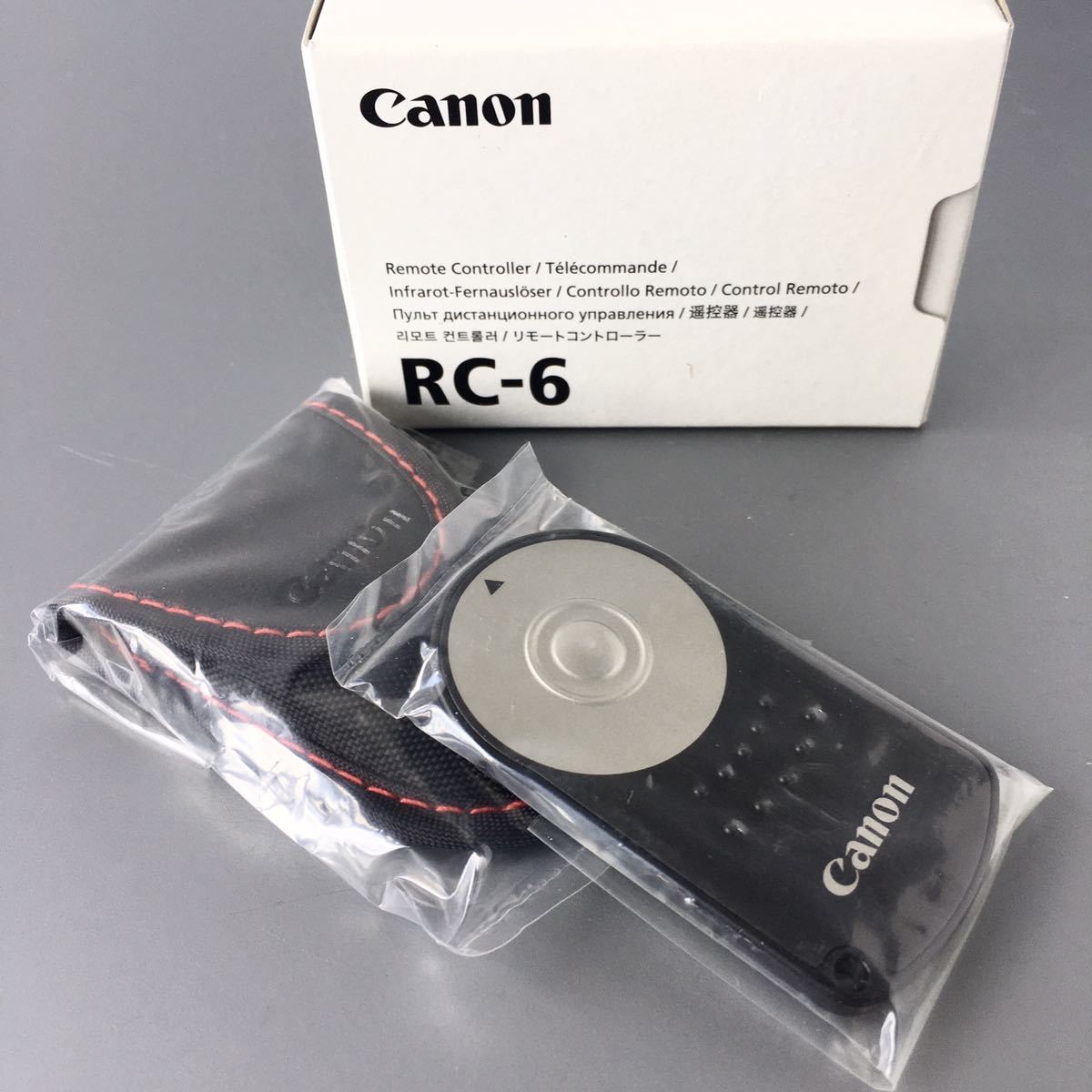 未使用品】Canon RC-6 キャノン純正 EOS用 リモートコントローラー