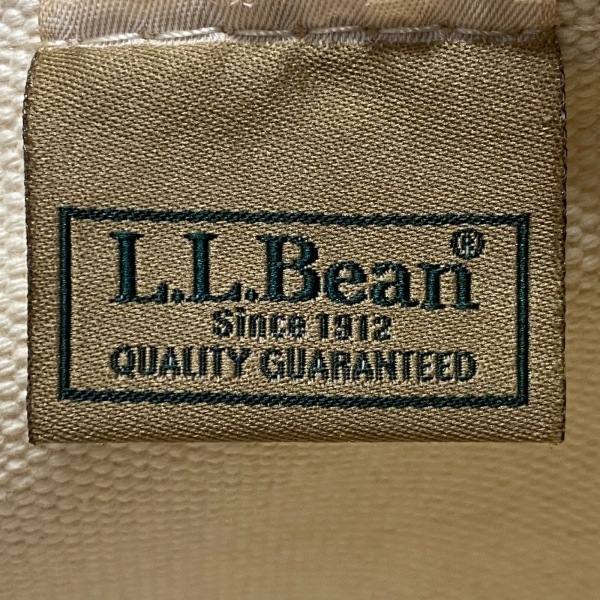 エルエルビーン L.L.Bean トートバッグ - キャンバス アイボリー×ピンク イニシャル刺繍/ミニバッグ バッグ_画像8