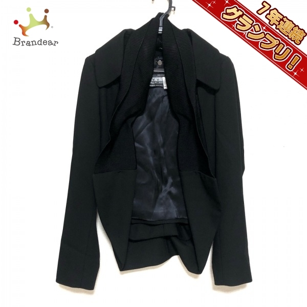 【一部予約販売中】 - M サイズ42 SalvatoreFerragamo サルバトーレフェラガモ 黒 ジャケット 長袖/春/秋 レディース その他 【一部予約販売中】 - M サイズ42 SalvatoreFerragamo サルバトーレフェラガモ 黒 ジャケット 長袖/春/秋 レディース その他