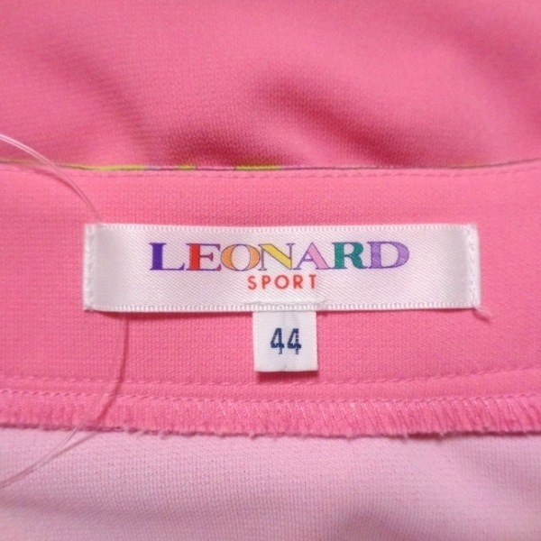 レオナールスポーツ LEONARD SPORT サイズ42 L - ピンク×白×マルチ