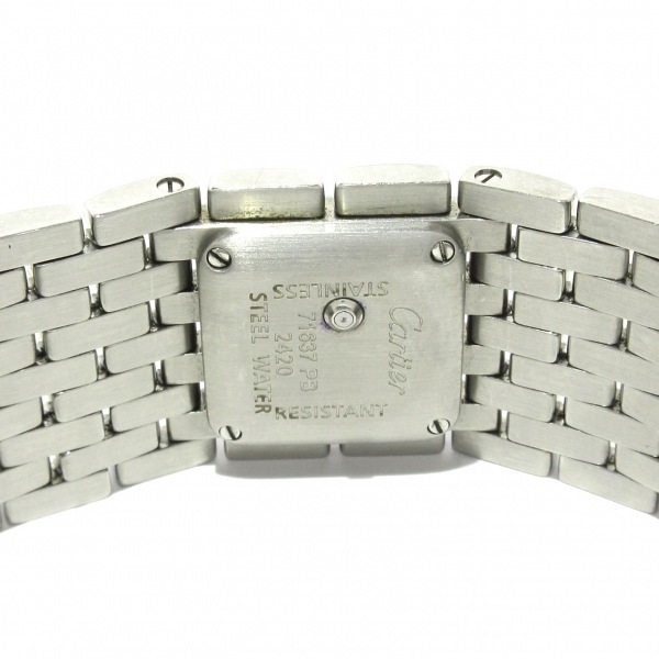 Cartier(カルティエ) 腕時計 パンテールリュバン W61001T9 レディース シェル文字盤 ピンクシェル_画像3