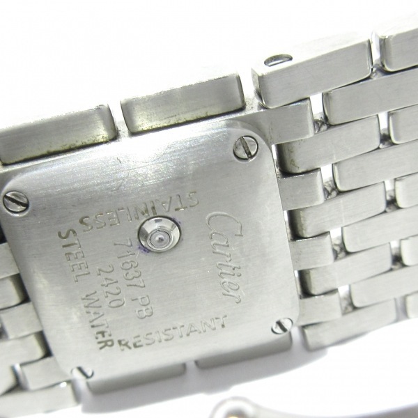 Cartier(カルティエ) 腕時計 パンテールリュバン W61001T9 レディース シェル文字盤 ピンクシェル_画像9