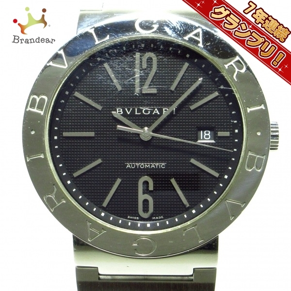 BVLGARI(ブルガリ) 腕時計 ブルガリブルガリ BB42SS メンズ 黒