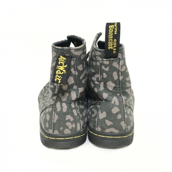 ドクターマーチン Dr.Martens スニーカー UK4 - キャンバス 黒×ベージュ レディース ハイカット 靴_画像3