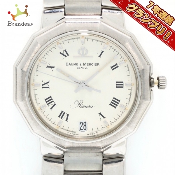 2022年製 新品】 BAUME&MERCIER(ボーム&メルシエ) 白 メンズ 5131.2