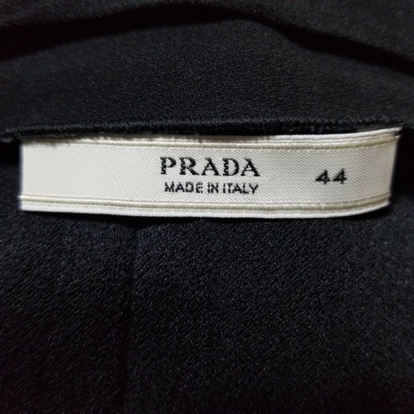 本店は プラダ PRADA ワンピース ノースリーブ/ひざ丈 レディース 黒