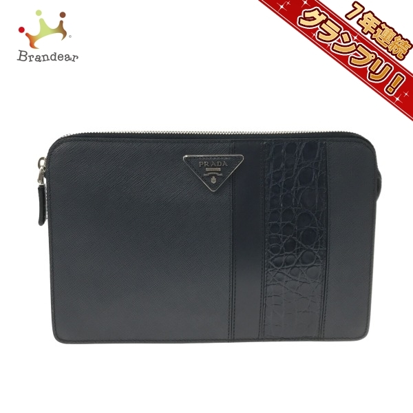 売れ筋新商品 プラダ PRADA クラッチバッグ 2VF056 - サフィアーノ