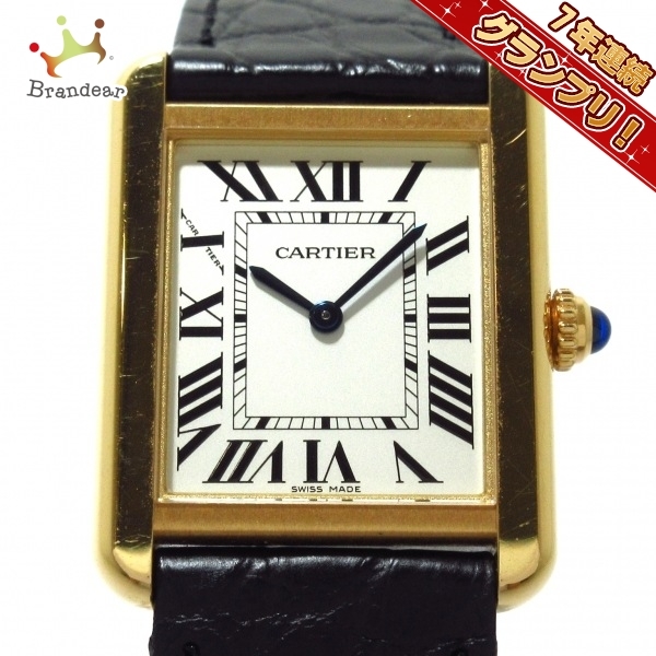 全国総量無料で Cartier(カルティエ) 腕時計 タンクソロSM W5200024