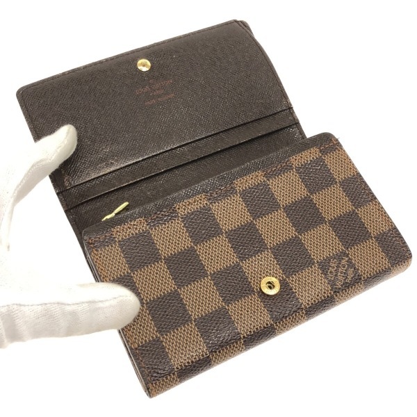 ルイヴィトン LOUIS VUITTON 2つ折り財布 N61730 ポルト モネ・ビエ