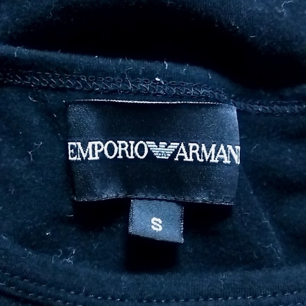 エンポリオアルマーニ EMPORIOARMANI 半袖Tシャツ サイズS - 黒 レディース クルーネック トップス_画像3