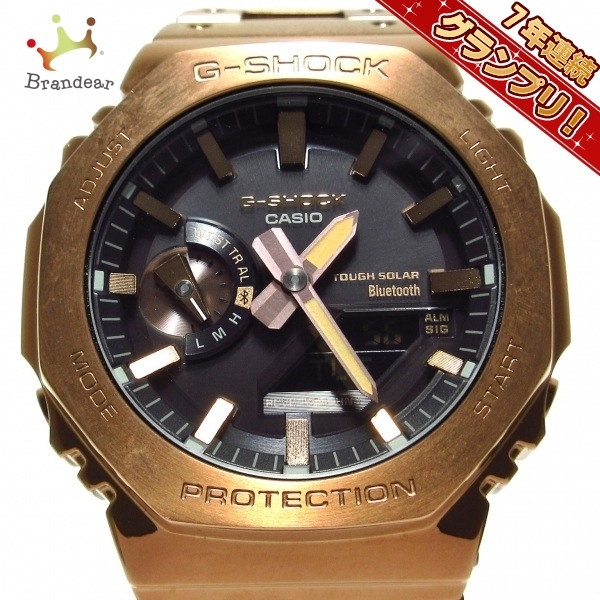人気ブランド CASIO(カシオ) 黒 スマートフォンリンク メンズ GMーB2100GD-5AJF G-SHOCK 腕時計■美品 TOUGH SOLAR 人気ブランド CASIO(カシオ) 黒 スマートフォンリンク メンズ GMーB2100GD-5AJF G-SHOCK 腕時計■美品 TOUGH SOLAR
