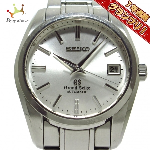 【メーカー包装済】 GrandSeiko(グランドセイコー) 腕時計 シルバー メンズ SBGR001/9S55-0010 グランドセイコー