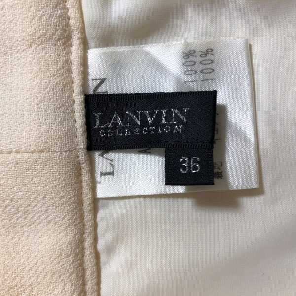 ランバンコレクション LANVIN COLLECTION スカート サイズ36 S ベージュ レディース ボトムス_画像3