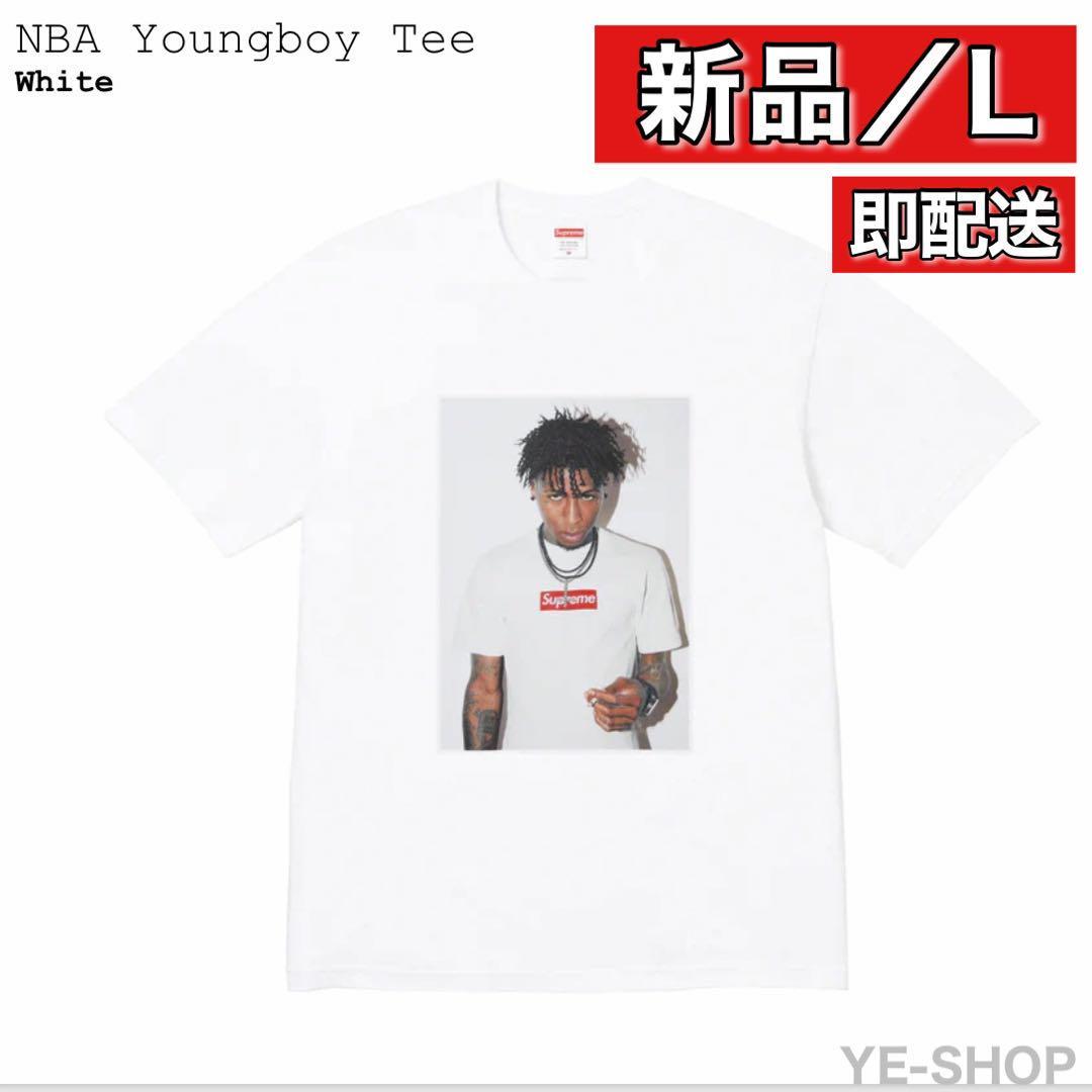 ヤフオク! - 【新品L】Supreme NBA Youngboy Tee " White&