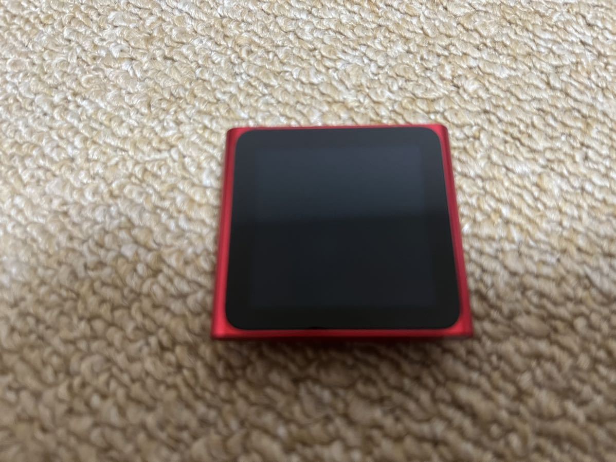 ジャンク品】iPod nano 第6世代 8GB レッド 付属品付き | JChere雅虎