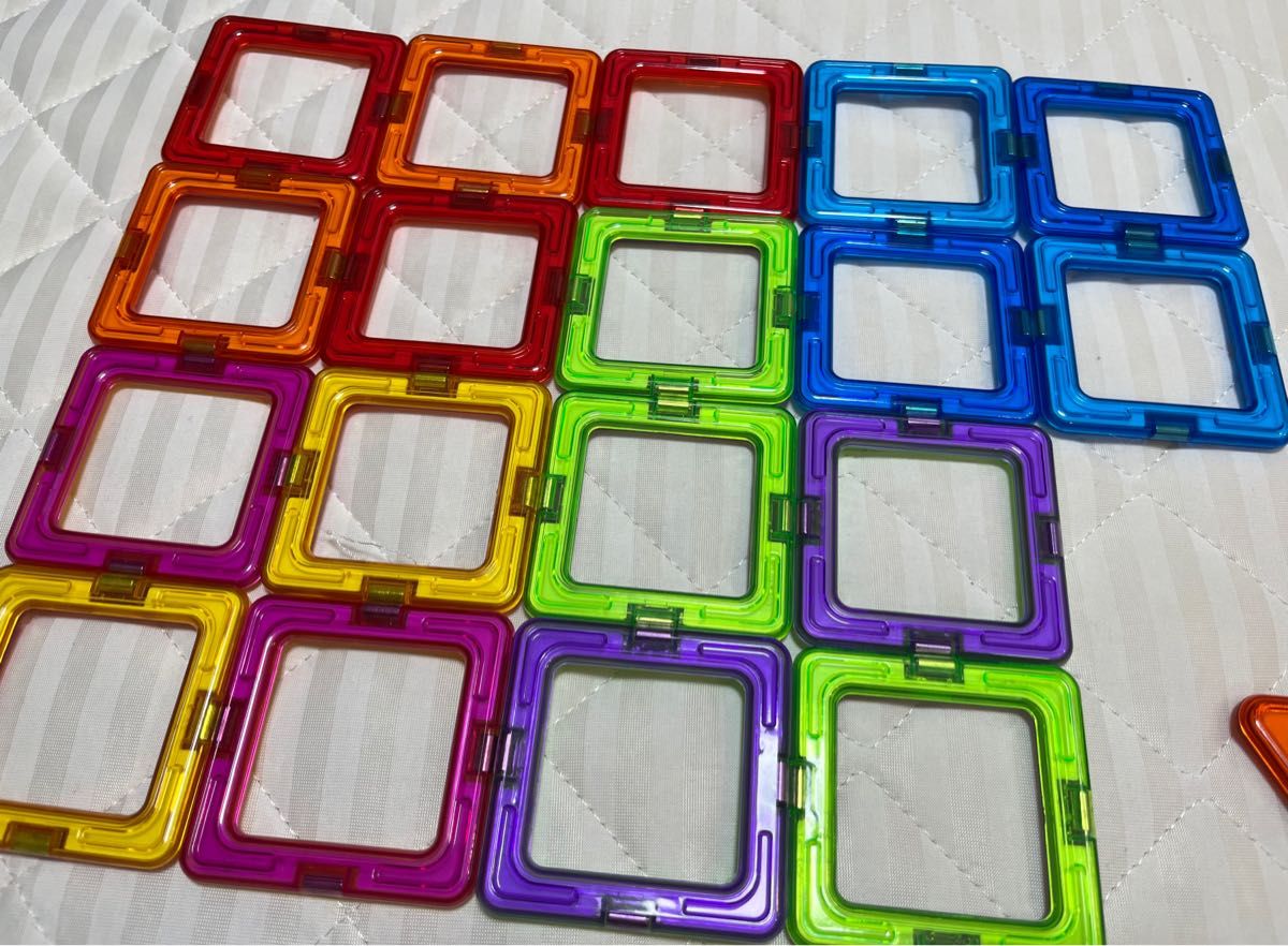磁石ブロック 知育玩具 立体パズル 220ピースおもちゃ Yahoo!フリマ（旧）-