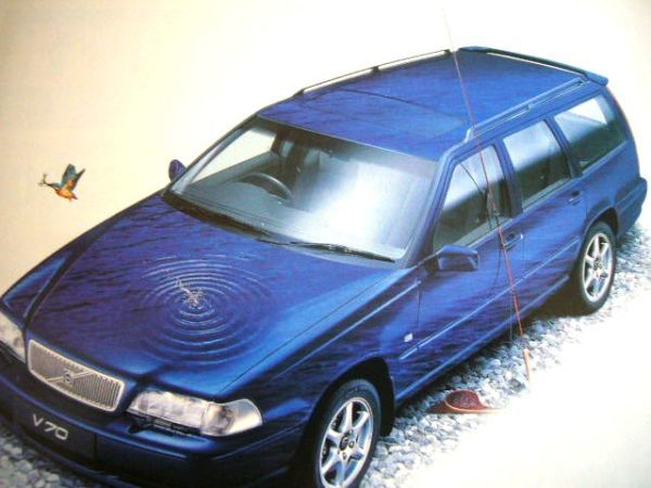  first generation Volvo V70 nordic advertisement inspection : poster catalog 