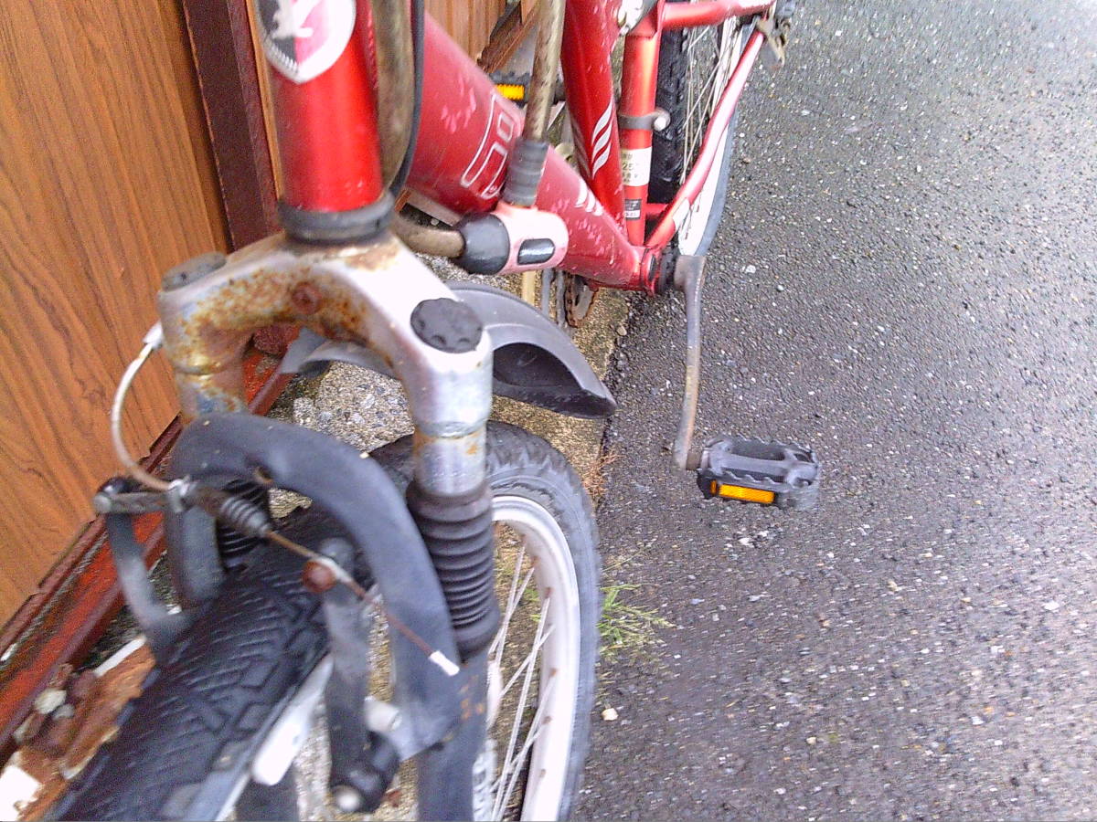 岐阜中古自転車　AMERICAN　EAGLE　AE?。玻顶ぅ螗痢　〕?１８段切り替え　趣味の自転車　修理補(bǔ)修用　まにあ館