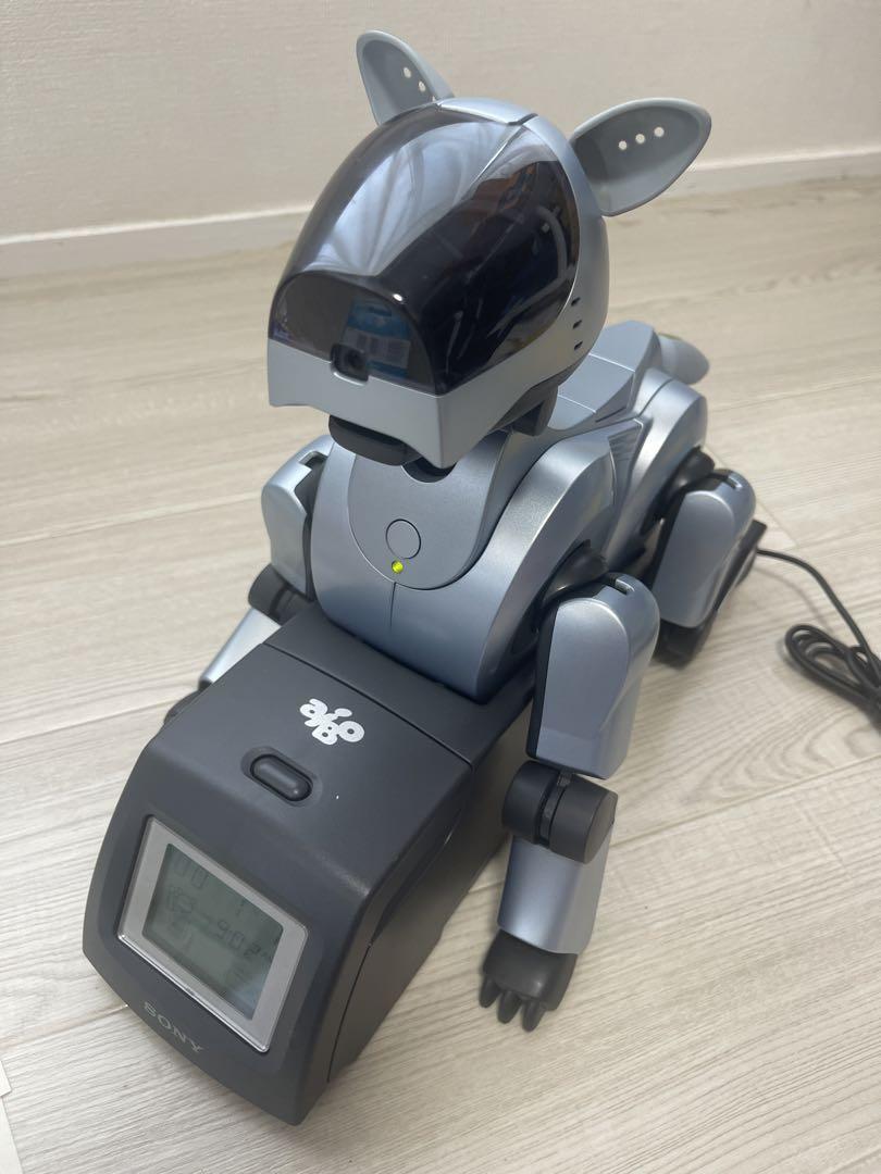 aibo アイボ SONY ERS-210 シルバー バッテリー メモリー-