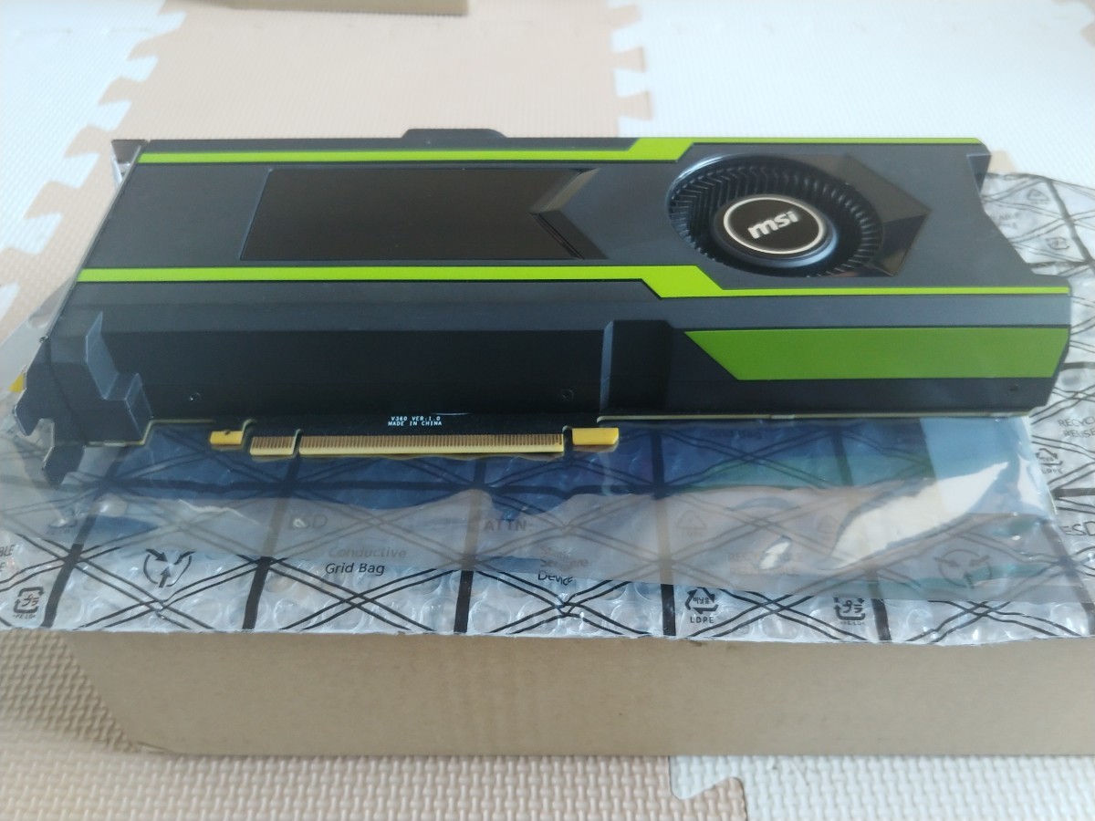 MSI GeForce GTX1080Ti AERO 11G OC 動作未確認ジャンク-