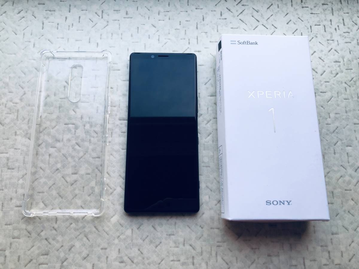 通販 人気】 極美品☆SONY Xperia1 802SO・ブラック、SIMフリー