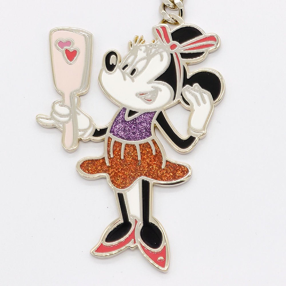  beautiful goods [ regular goods ]kate spade NEW YORK Kate Spade Disney Minnie Mouse collaboration commodity key ring key holder bag charm 