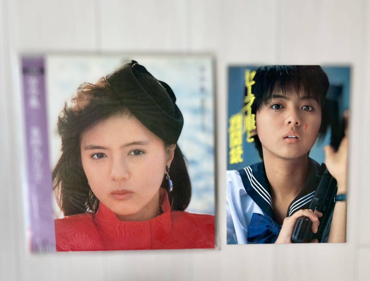 セット】薬師丸ひろ子 LPレコード「古今集」+映画パンフ「セーラー服
