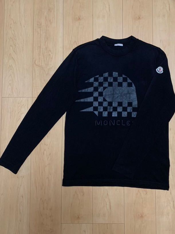 【コンビニ受取対応商品】 MONCLER MONCLER レーシング ロングスリーブ ブラック サイズ M長袖Tシャツ その他 【コンビニ受取対応商品】 MONCLER MONCLER レーシング ロングスリーブ ブラック サイズ M長袖Tシャツ その他