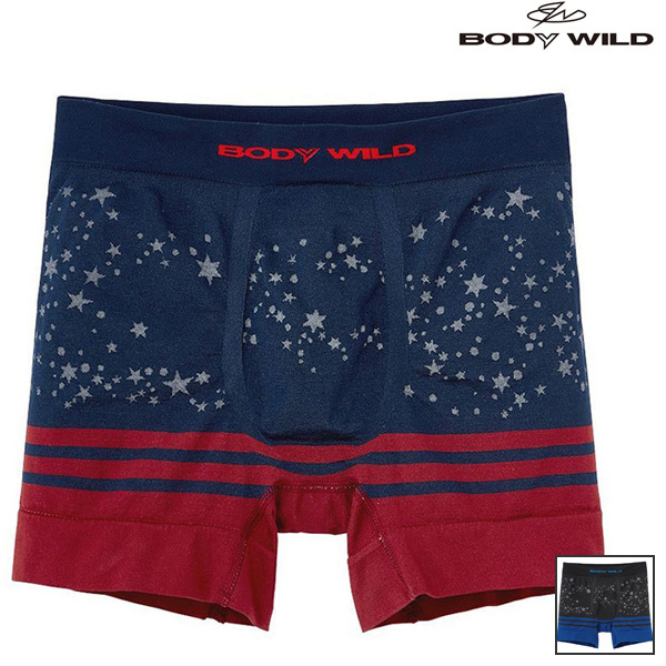 GUNZE　グンゼ　BWS957J 【BODYWILD】ボクサーブリーフ 　ネイビーブルー　1枚_画像1