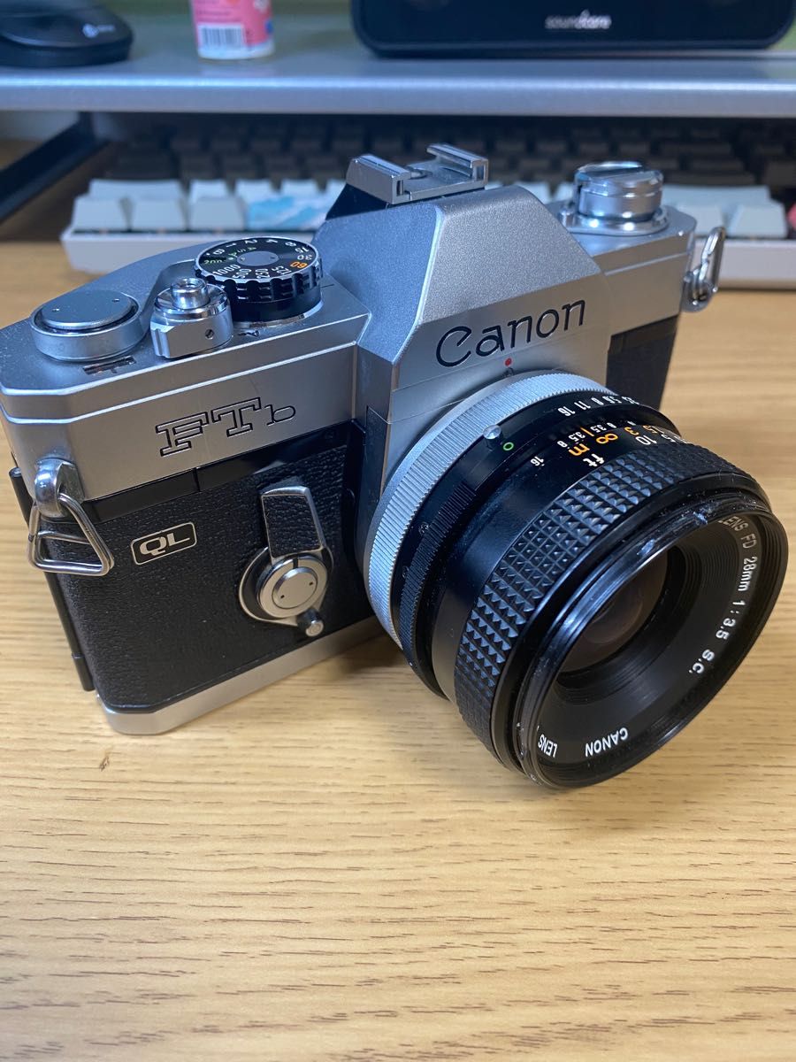 Canon FTB QL + FD 28mm f3 5 s c Canon フィルムカメラ｜PayPayフリマ
