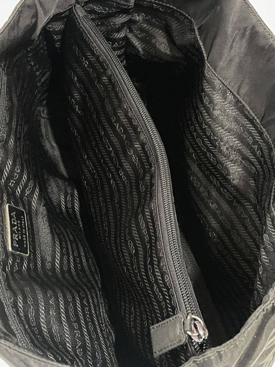 限定製作】 プラダ AA05□極美品 PRADA 肩掛けok保管袋付 黒 トート